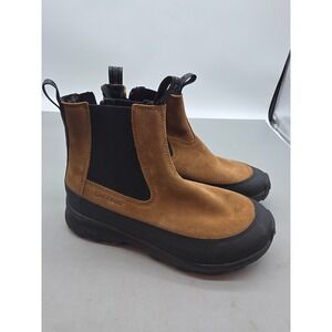 Icebug Boda W BUGrip Suede Winter Boots‎ Brown Black Studded Traction H41006